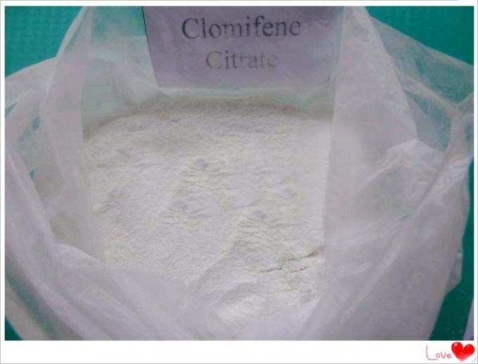Anti Estrogen Clomid Steroids Clomifene Citrate Powder CAS 50-41-9 for Gynecologic Diseases 99%